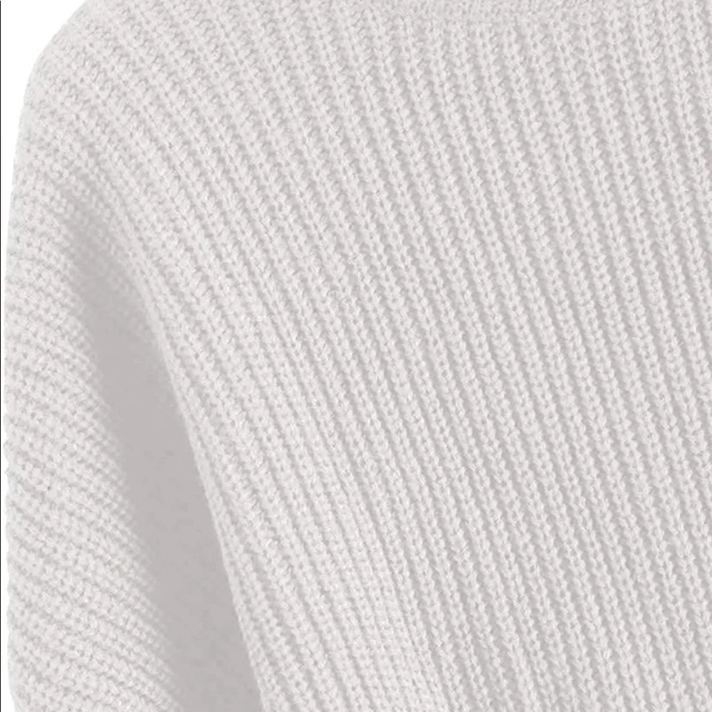 Cropped turtleneck sweater - Picture 2 of 4